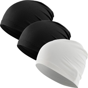 image:imageWTACTFUL 3Pack Breathable Cooling Skull Cap for Men Women Thin BeanieBlackblackwhite