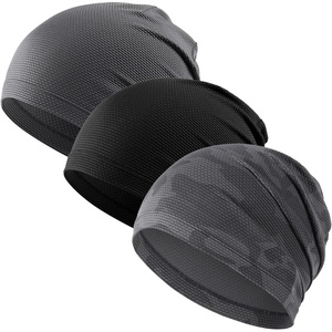 image:imageWTACTFUL 3Pack Breathable Cooling Skull Cap for Men Women Thin BeanieBlackgraycamogray