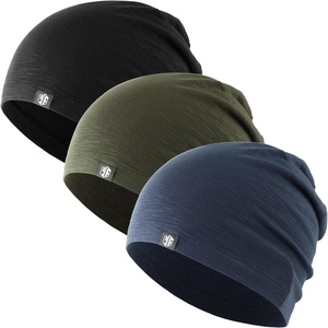 image:imageWTACTFUL 3Pack Soft Viscose Slouchy Beanie Skull Caps for Men and WomenBlackgreenblue