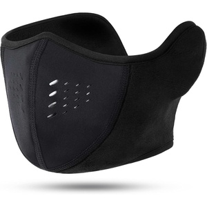 image:imageWTACTFUL Breathable Half Face Mask for Men Women Warm Thermal Balaclava Black