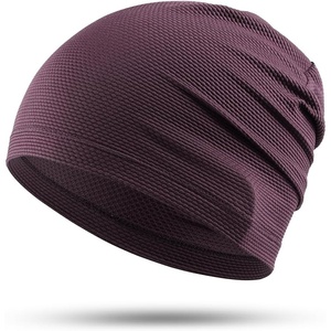 image:imageWTACTFUL Cooling Breathable Skull Cap Men Women Sweat Wicking 124 Pack1 Piece  Deep Purple