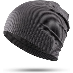 image:imageWTACTFUL Cooling Breathable Skull Cap Men Women Sweat Wicking 124 Pack1 Piece  Gray