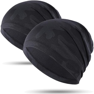 image:imageWTACTFUL Cooling Breathable Skull Cap Men Women Sweat Wicking 124 PackCamoblack  Camoblack