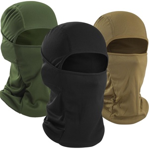 image:imageWTACTFUL Summer Balaclava Face Mask Men UPF50 Breathable Sun Protection Black Armygreen Brown