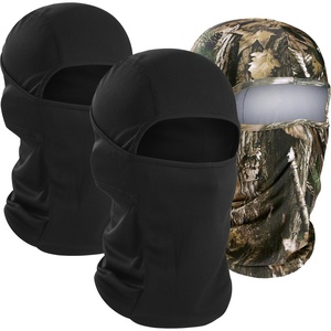 image:imageWTACTFUL Summer Balaclava Face Mask Men UPF50 Breathable Sun ProtectionBlack Black Tree Camo