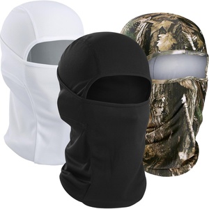 image:imageWTACTFUL Summer Balaclava Face Mask Men UPF50 Breathable Sun ProtectionBlack White Tree Camo