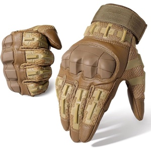 image:imageWTACTFUL Tactical Gloves Men Women Touchscreen Reinforced PalmBrown
