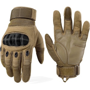 image:imageWTACTFUL Tactical Gloves Men Women Touchscreen Reinforced PalmFull Finger Brown