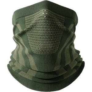 image:imageWTACTFUL Winter Neck Warmer Face Mask Windproof Breathable AntiFogAll Green