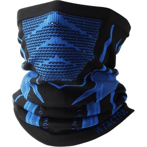 image:imageWTACTFUL Winter Neck Warmer Half Face Mask Windproof Thermal AntiFogBlue